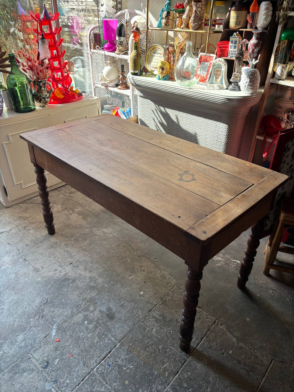 Old farm table