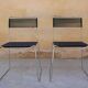 Chaise « scoubidou » vintage noire