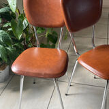 Paire de chaises vintage