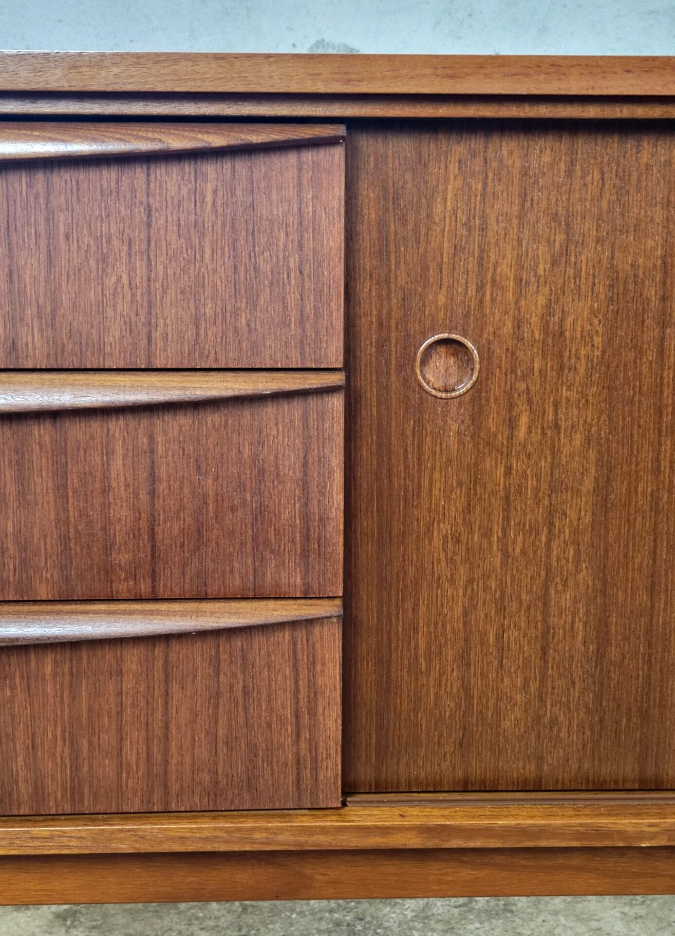 Enfilade en teck 1960