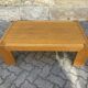 Table basse orme massif Maison Regain, 1960