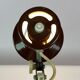 Table lamp in brown lacquered metal, of Danish design from the 1970s