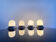 Set of 4 lamps artemide, italy 1970s