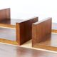 Mid-Century Teak Wandregal I Set of Four