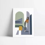 Blue Arches - art print (30 x 40) signed ACKEOGH