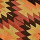 Kilim Turc Vintage en Laine Tissé Main, Tapis Tribal Ancien, 177x291 Cm
