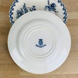 8 assiettes anciennes modèle Chardons par Gien