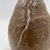 Veined terracotta vase