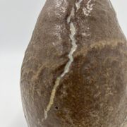 Vase en terre cuite veiné