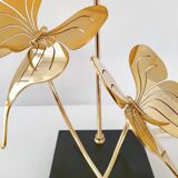 Vintage butterfly lamp 1970