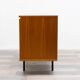 1960s walnut two-door cabinet.