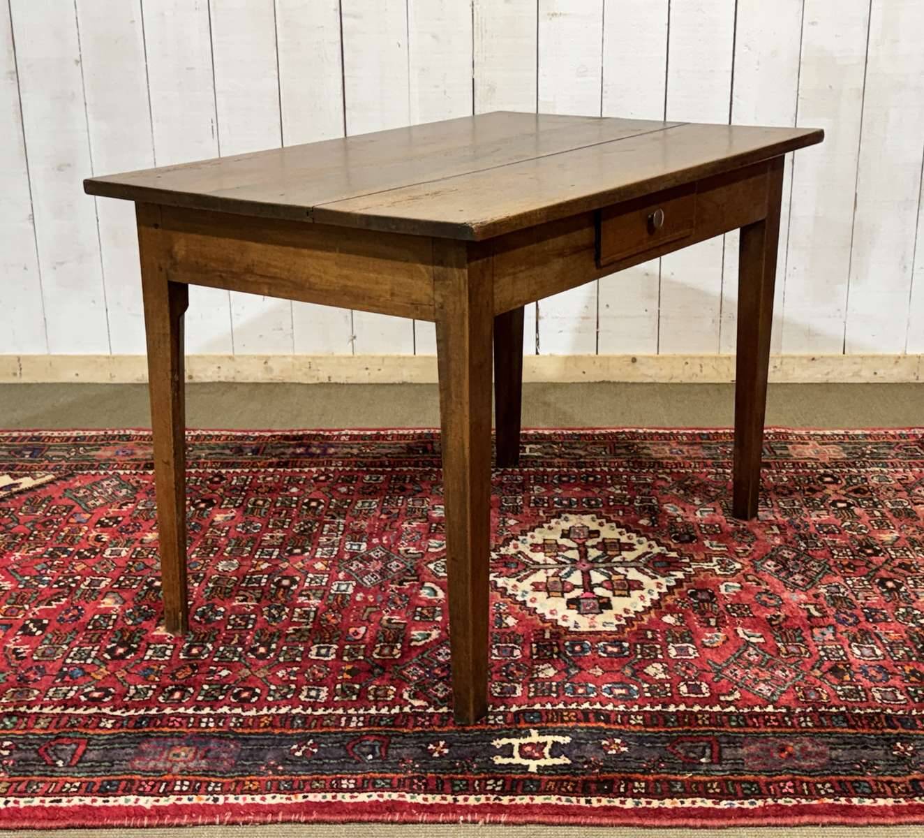Table bureau en noyer XIXème