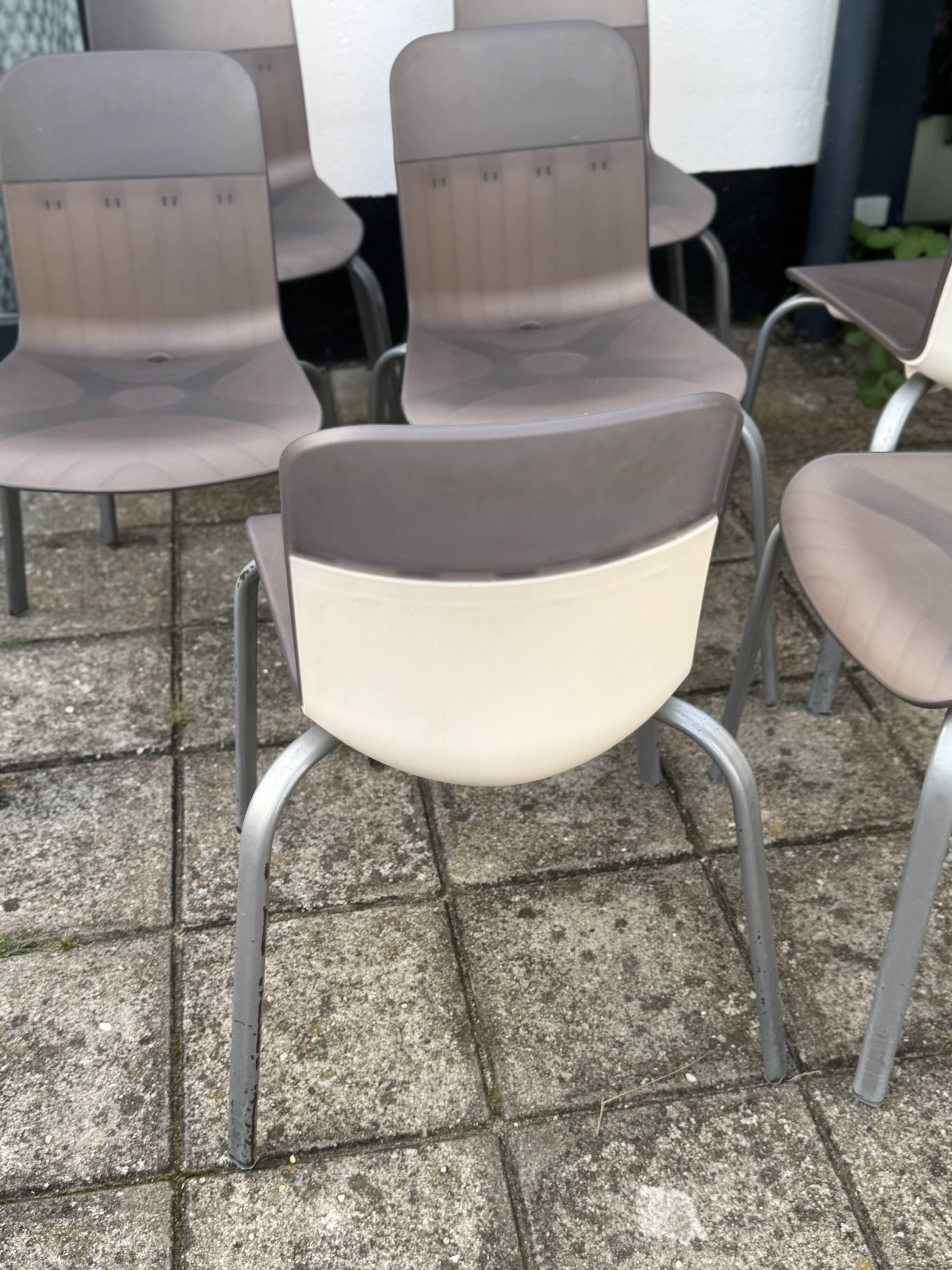 Lot de 7 chaises Ikea PS par Ehlen Johannson