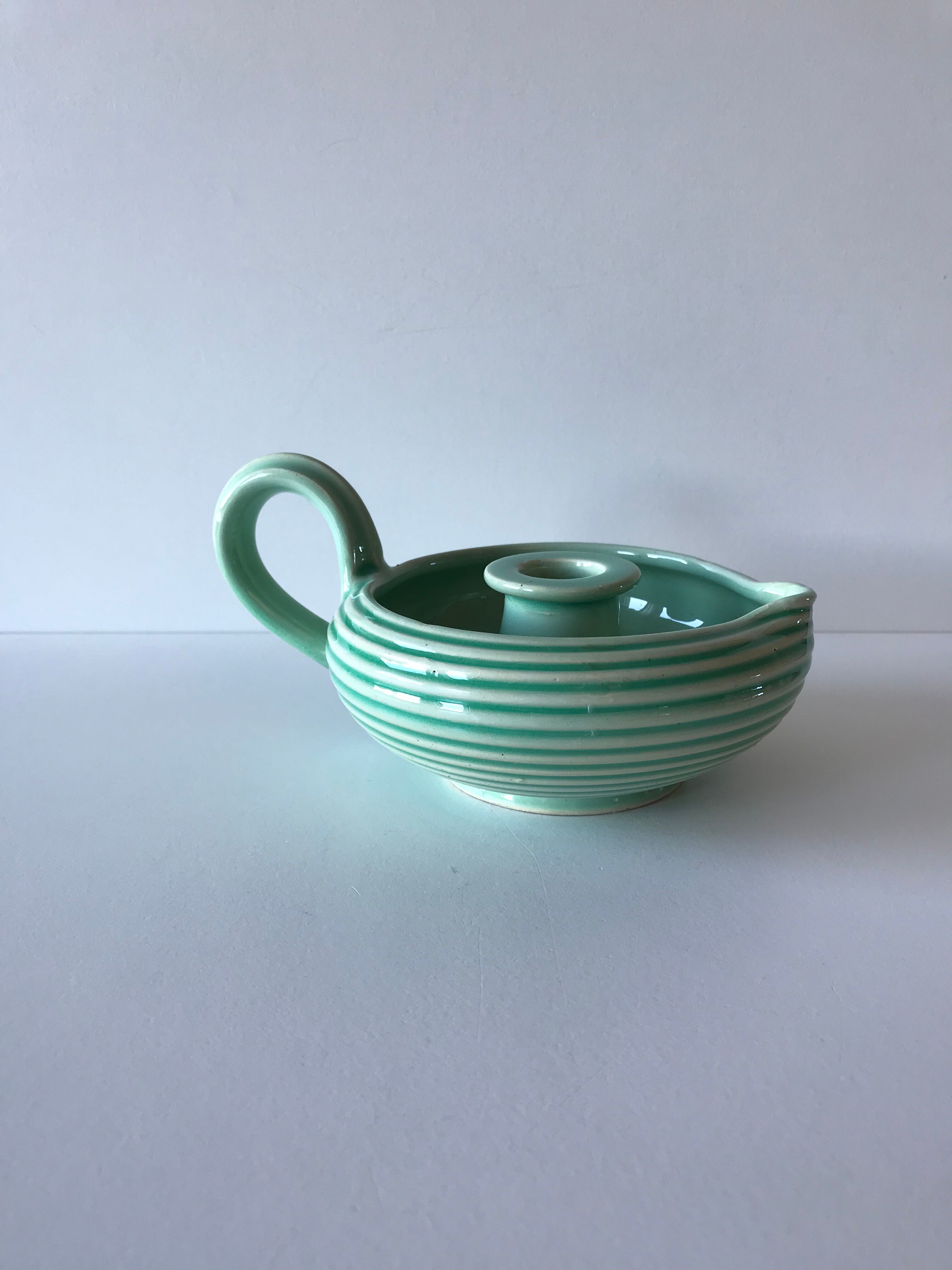 Candlestick in ceramic Elchinger