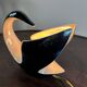 Ambient lamp / night light in the shape of a swan by verceram 1950