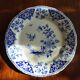 Six blue & white plates Gien, Villeroy & Boch, Sarreguemines, W.Adams (Tunstall) and K&G Luneville