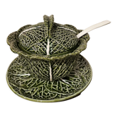 Vintage soup tureen in slip called "la choupiere"