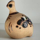 Bird handmade stoneware mexico vintage