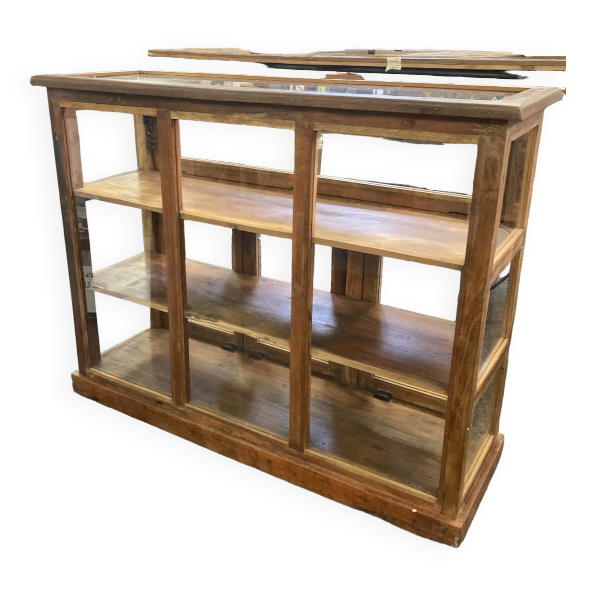 Exotic Wood counter display case