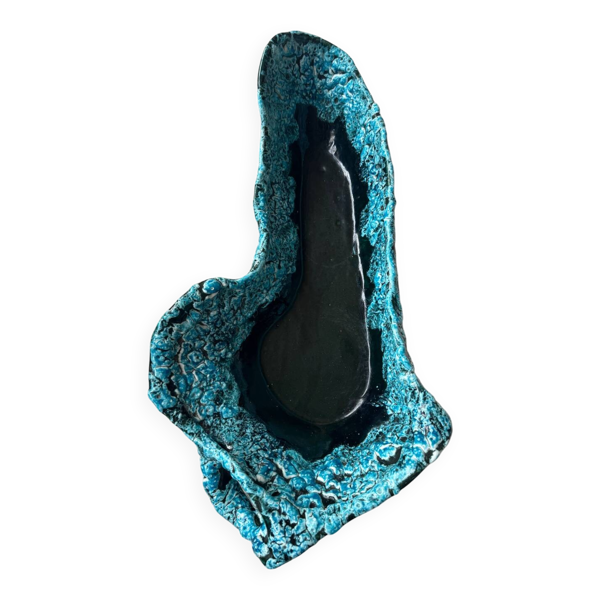 Grand vide poche céramique Luc Vallauris années 60