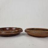 2 19th century Puisaye sandstone drainers