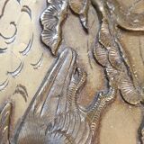 Japanese bronze dish