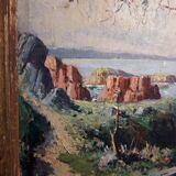 antique marine painting