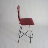 Modernist bar stool attributed to Coen De Vries for Everest