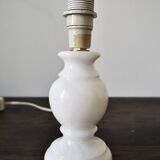 Small alabaster lamp base