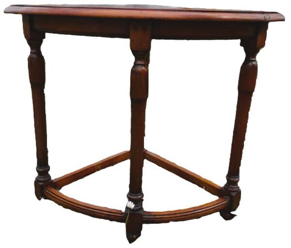 Encoignure en bois massif merisier