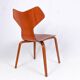 Arne Jacobsen chair model 3130 by Fritz Hansen