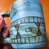 Rare vintage Maunier Vallauris mug