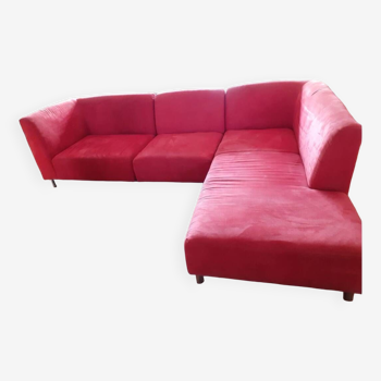 Vintage modular corner sofa