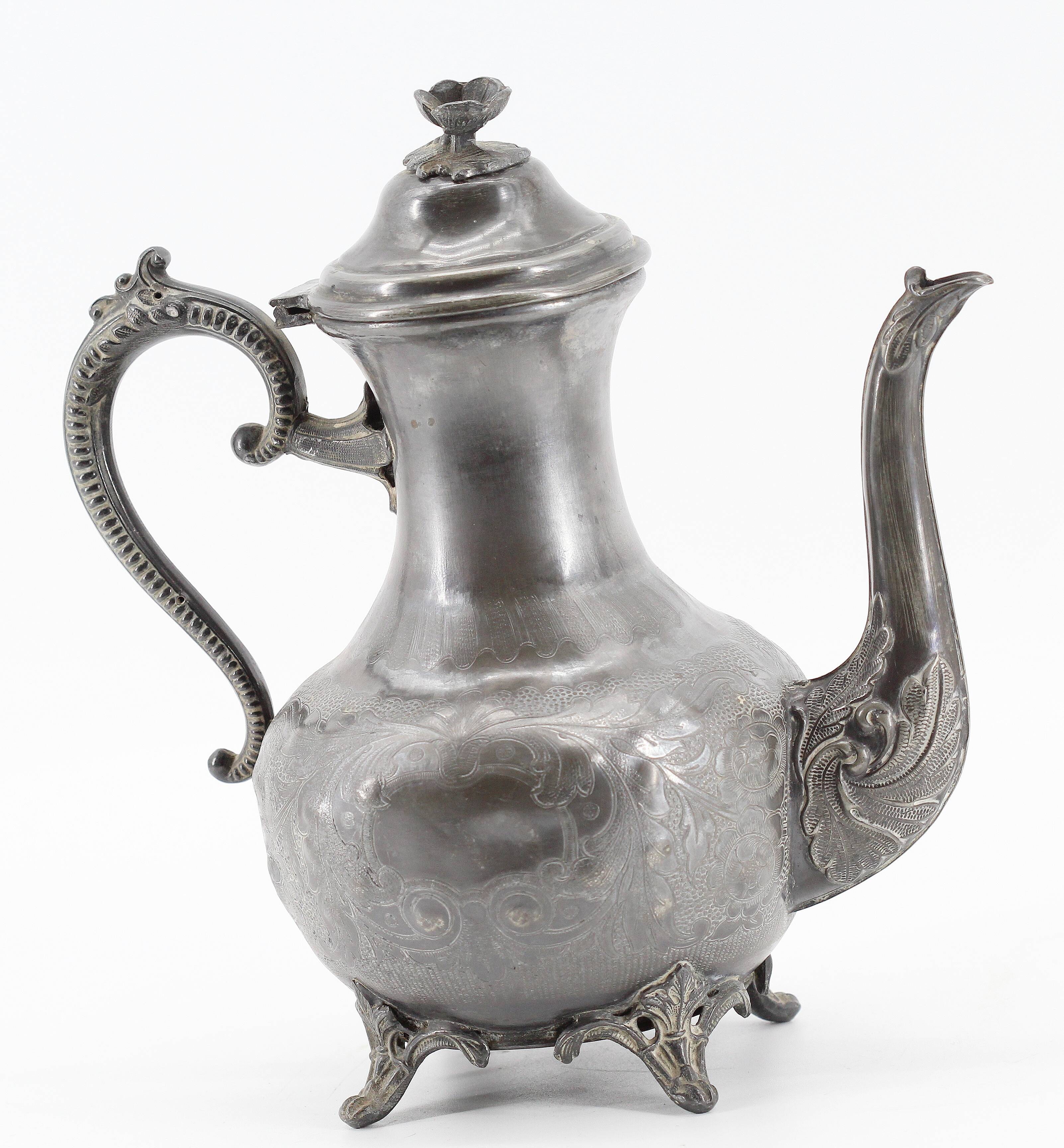 Ancient English teapot