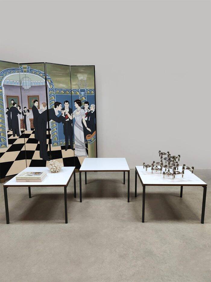 Vintage coffee tables side tables 1960 Spectrum style