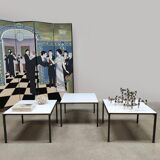 Vintage coffee tables side tables 1960 Spectrum style