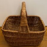 Vintage wicker basket