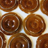 10 Sarreguemines oyster plates in very good condition