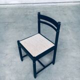 Italian design dining chair from the 1960s, set of 4.