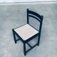 Italian design dining chair from the 1960s, set of 4.