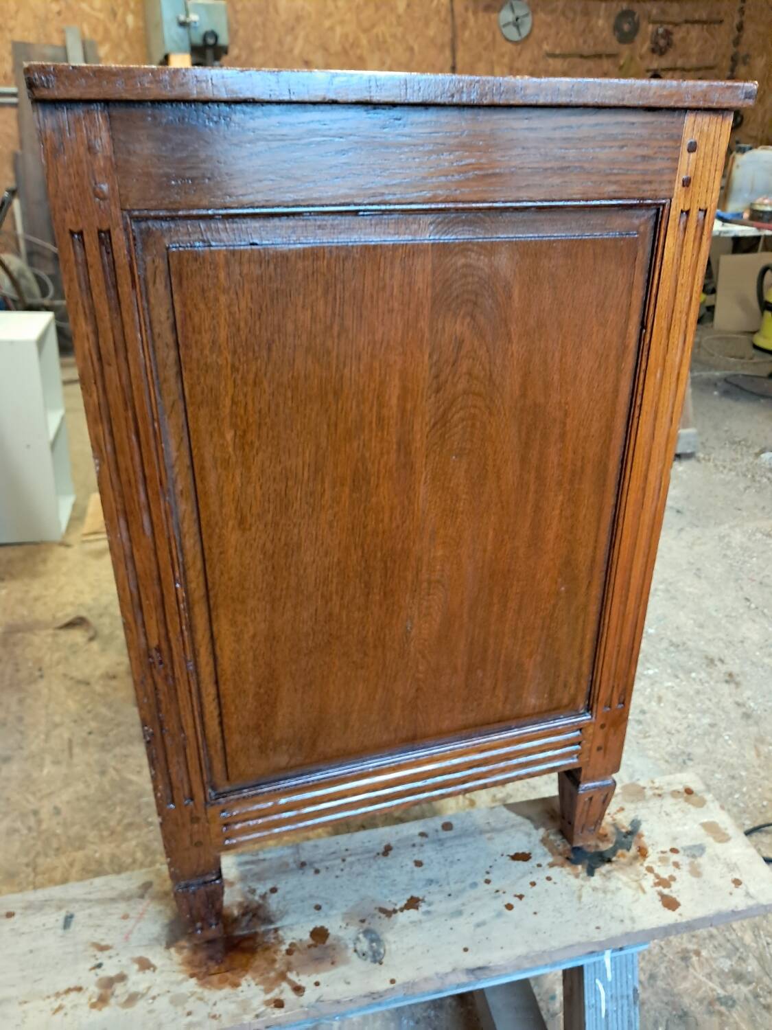 Louis XVI period chest of drawers