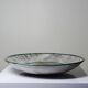 Large ceramic art bowl from the 50s and 60s, vintage wall decor or fruit bowl