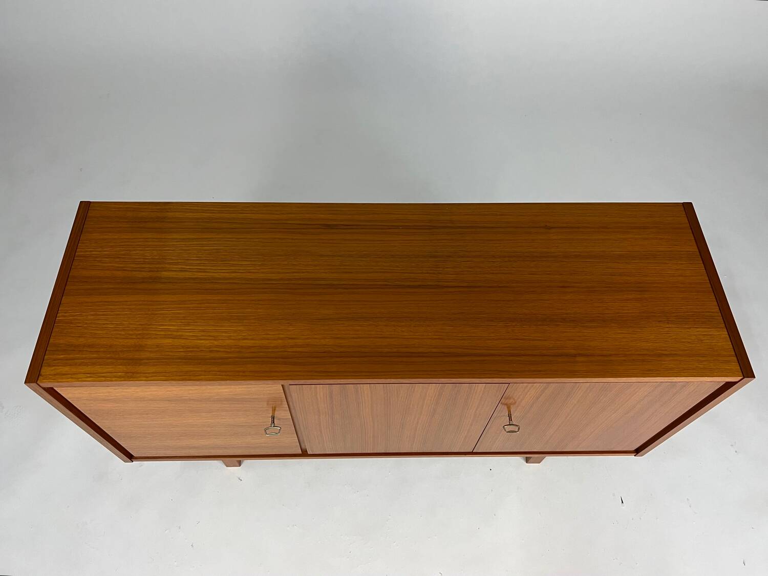 Vintage teak sideboard HiFi cabinet 60s 70s mid-century cupboard