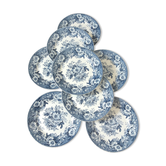 Set of 8 dessert plates Royal Sphinx Maastricht
