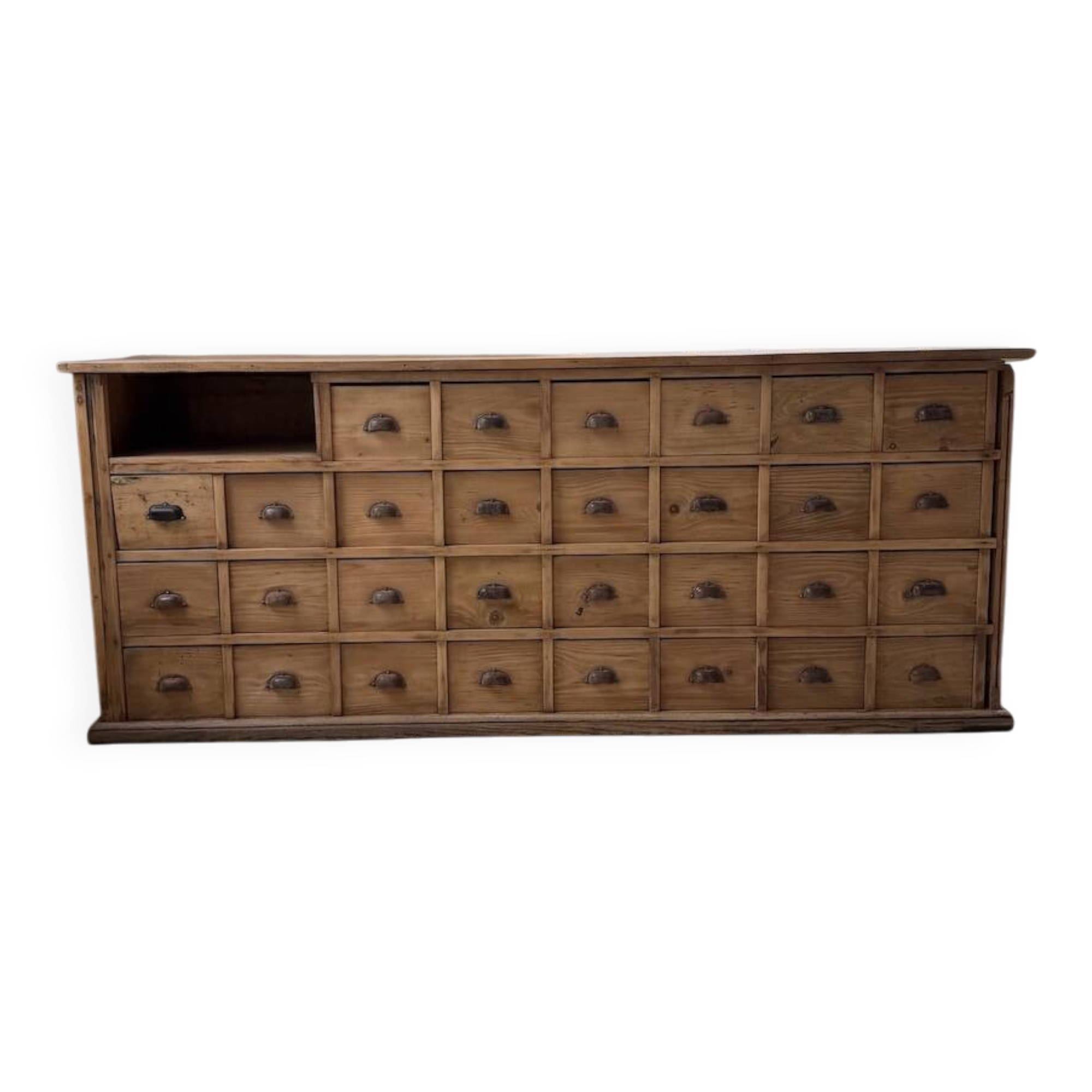 XL pine workshop furniture from the 1950s