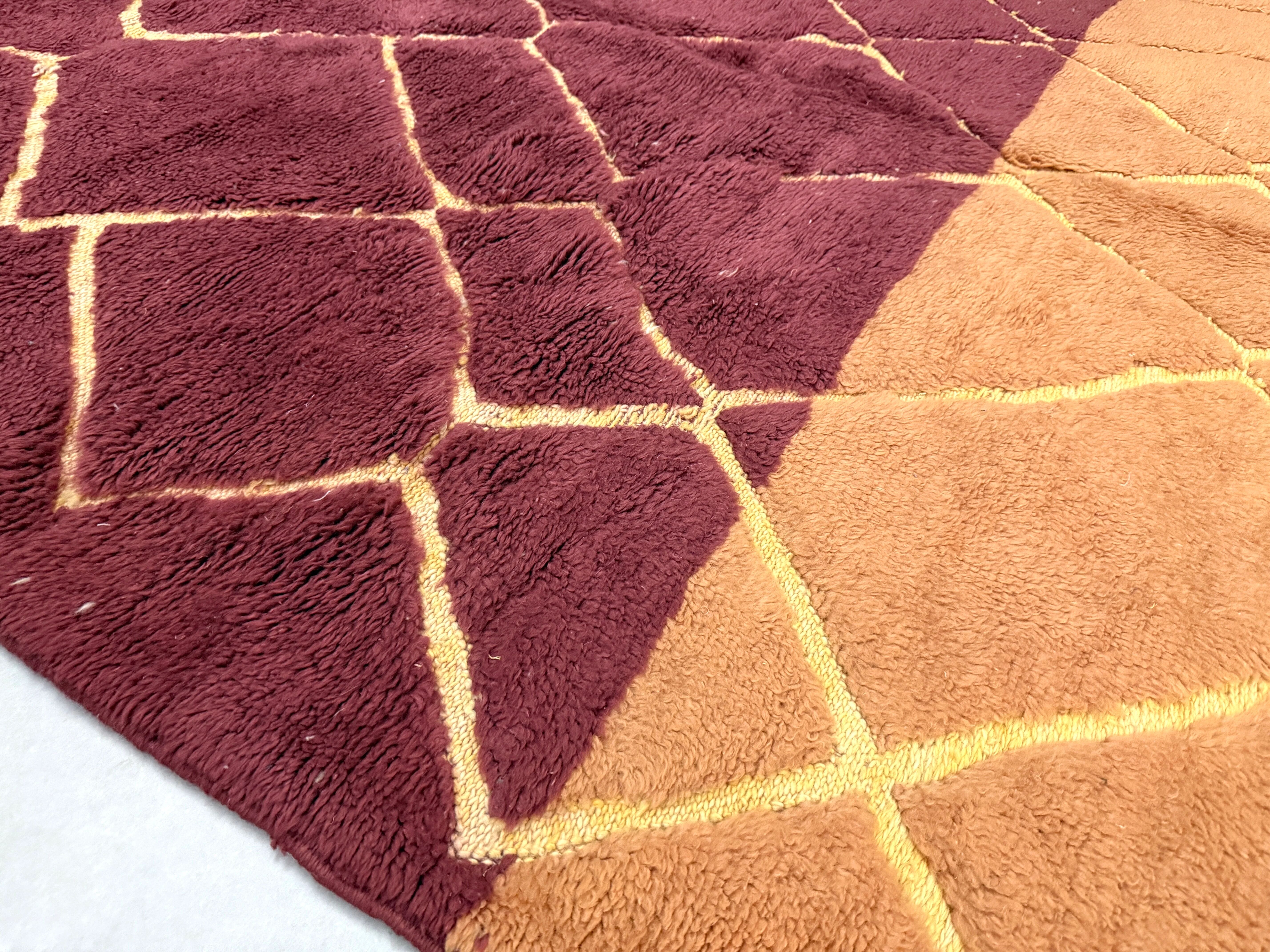 Beni Ourain rug 2.4/1.6m - Custom-made Moroccan wool rug