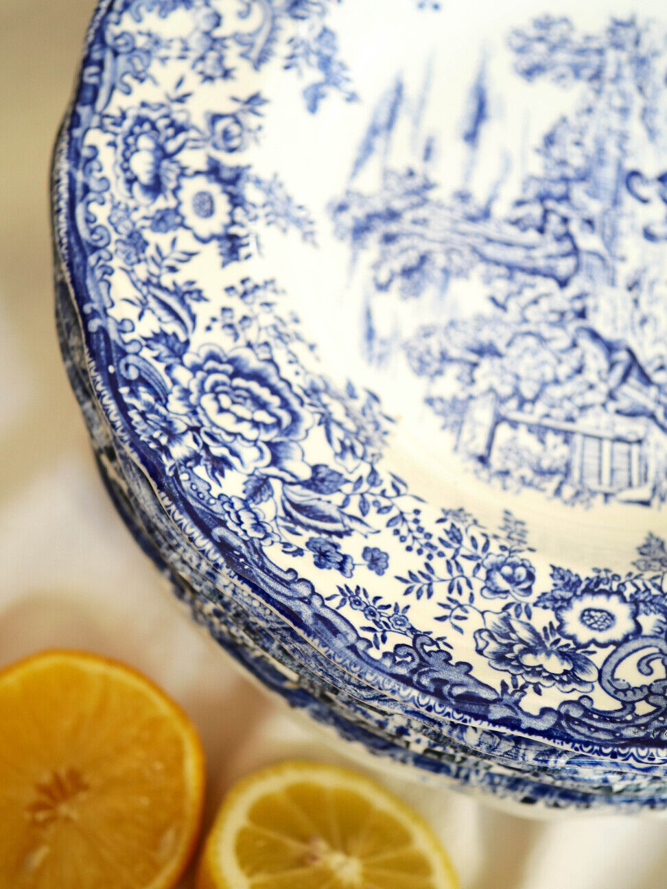 Hollow plate english style