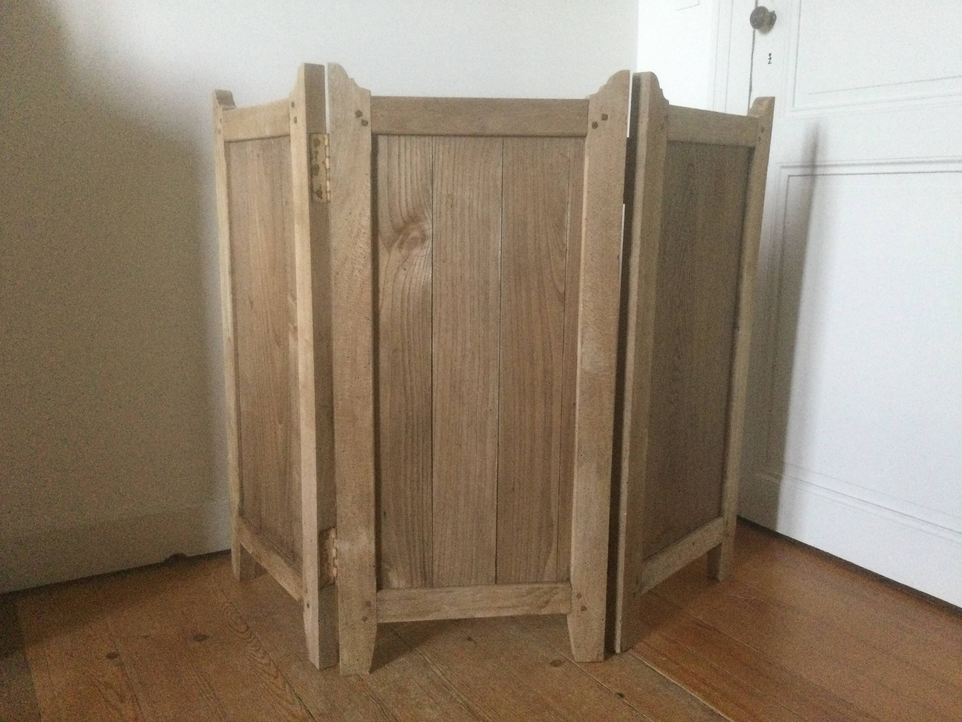 Old wooden screen