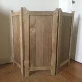 Old wooden screen
