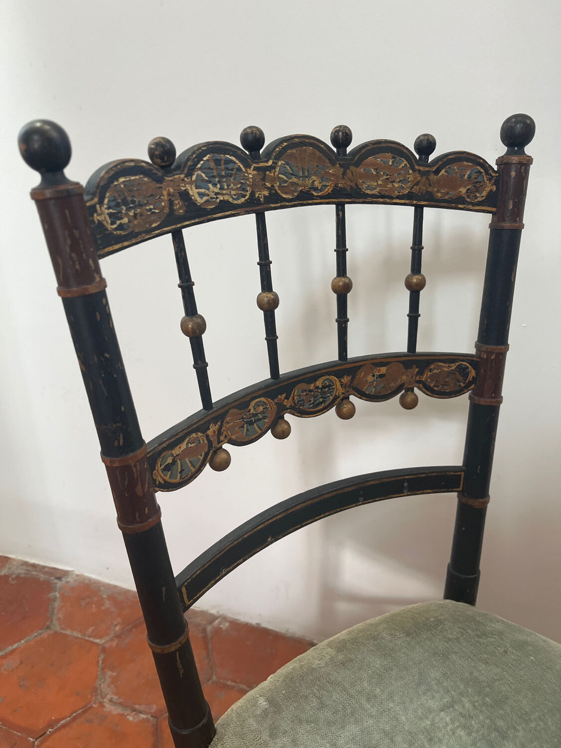 Napoleon III chair pinted